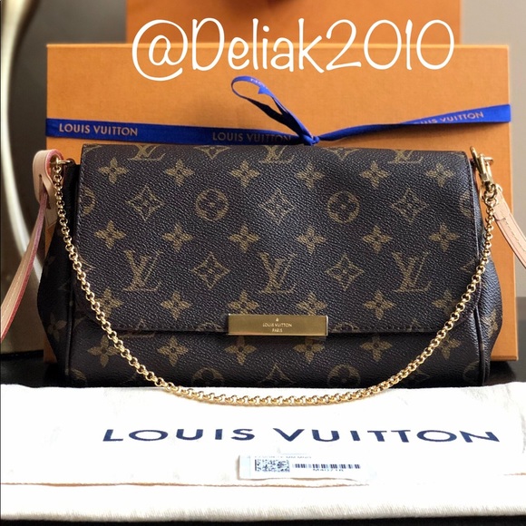Louis Vuitton Handbags - SOLD! Louis Vuitton Favorite MM Monogram RARE 😍🦄